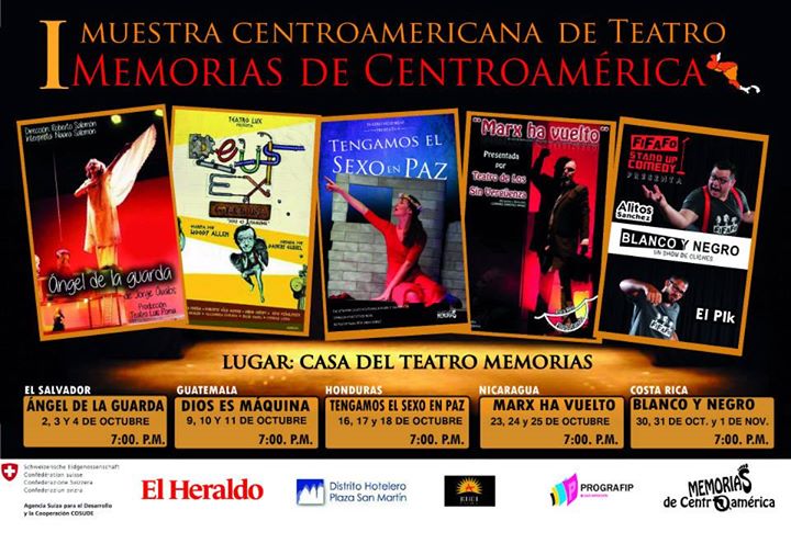 Postal I Muestra CA de Teatro